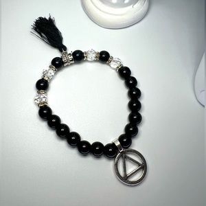 AA tassel prayer bracelet